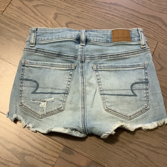 American Eagle Lace Pocket Jean Shorts - Picture 4 of 4
